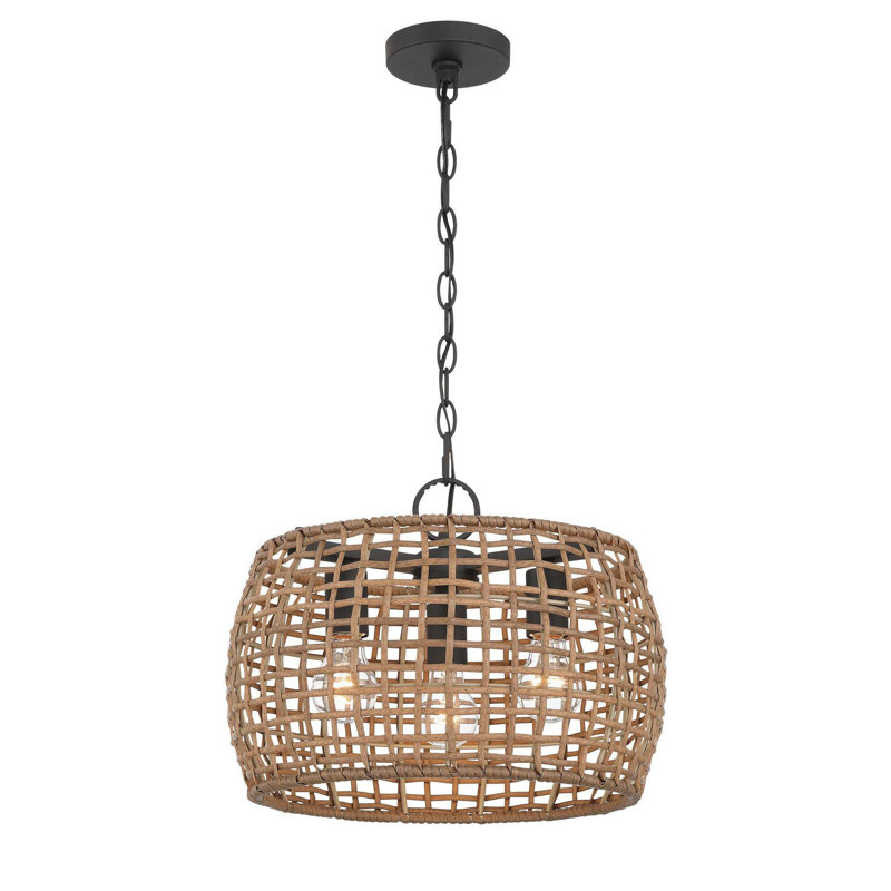 Suspension WeaveLight à 3 lumières
