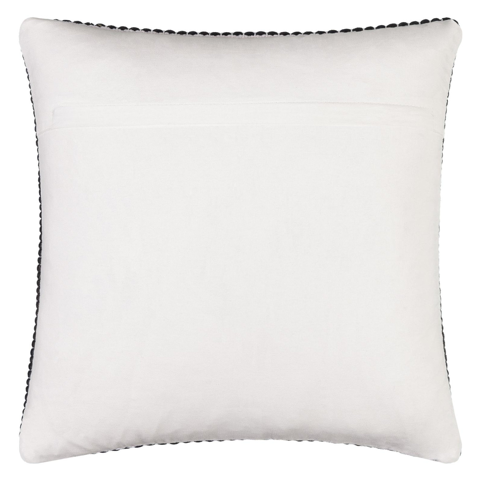 Waverly Wool Throw Pillow, Black, Polyester/Polyfill, 20" x 20"