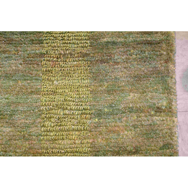 Hand Woven Jute Striped Area Rug