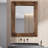 Fontanez Farmhouse Wood Bathroom Wall Mirror-2091036589