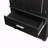 Rhasaan Freestanding Linen Cabinet with Two Drawers-365665995