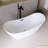 59" Acrylic Freestanding Soaking Bathtub