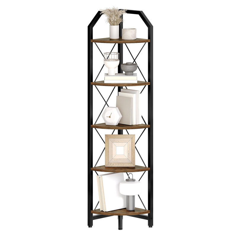 150.8 cm H x 29.9 cm W Steel Standard Bookcase