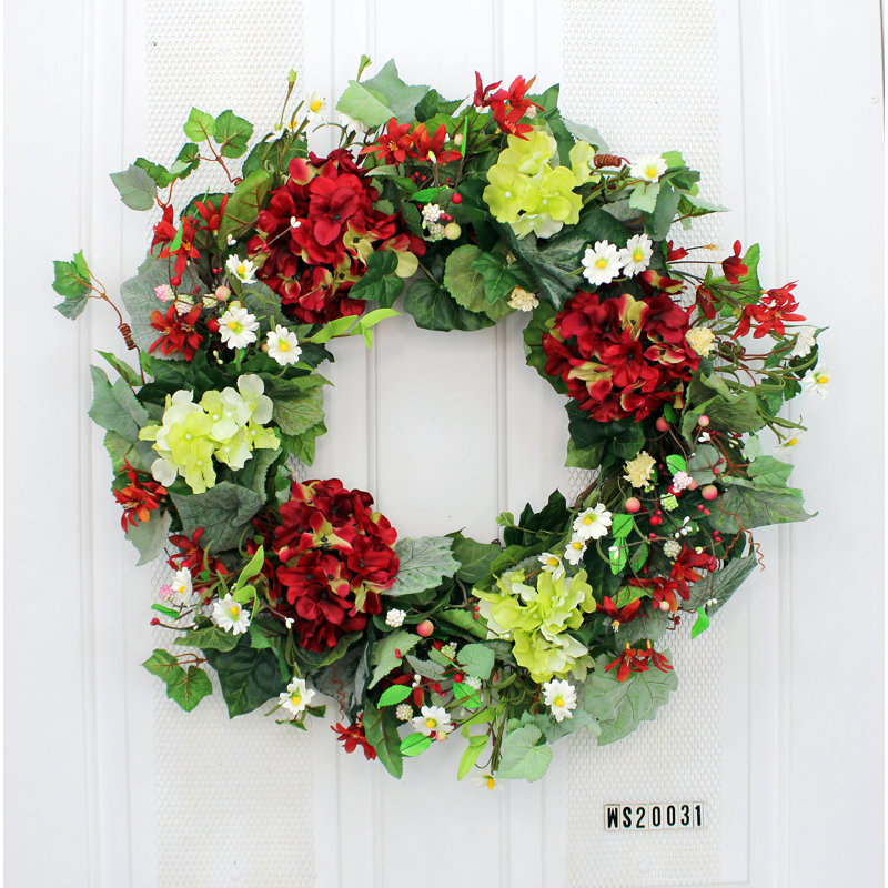 Faux Mixed Assortment Foam 24'' Wreath