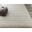 Tapis ivoire en laine tissé à la main Zekia-12436112