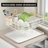 White Dish Racks for Kitchen Counter Drying Rack Kitchen