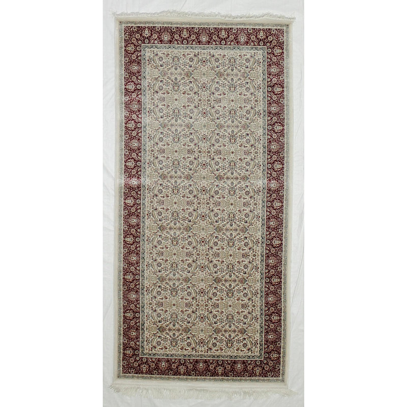 Tapis contemporain contemporain touffeté à la main 3X7, Tapis de couloir 2 pi 7 po x 9 pi 10 po