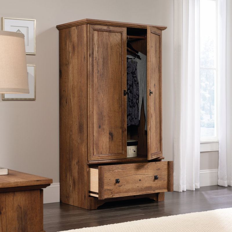 Orviston Armoire, Vintage Oak