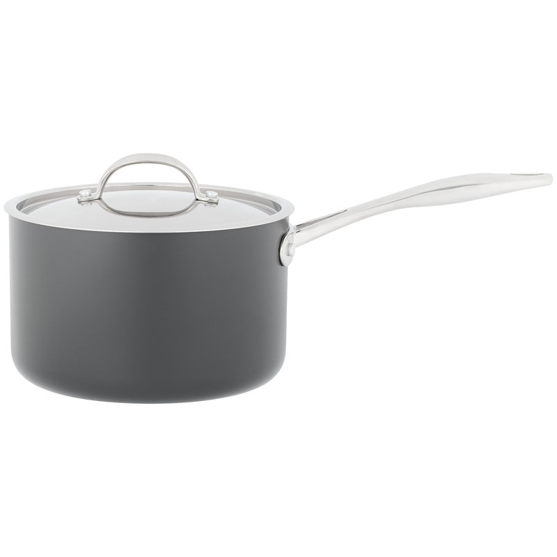 Element (Hard Anodised) Non-Stick Aluminum Saucepan, 2.9 L