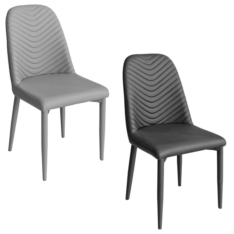Leach 46cm H Upholstered Accent, Grey