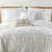 Harleson White Chenille Single Comforter -113924647