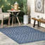 Tapis intérieur / extérieur bleu Kadisha-221416272