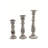 18'' H Wood Tabletop Candlestick