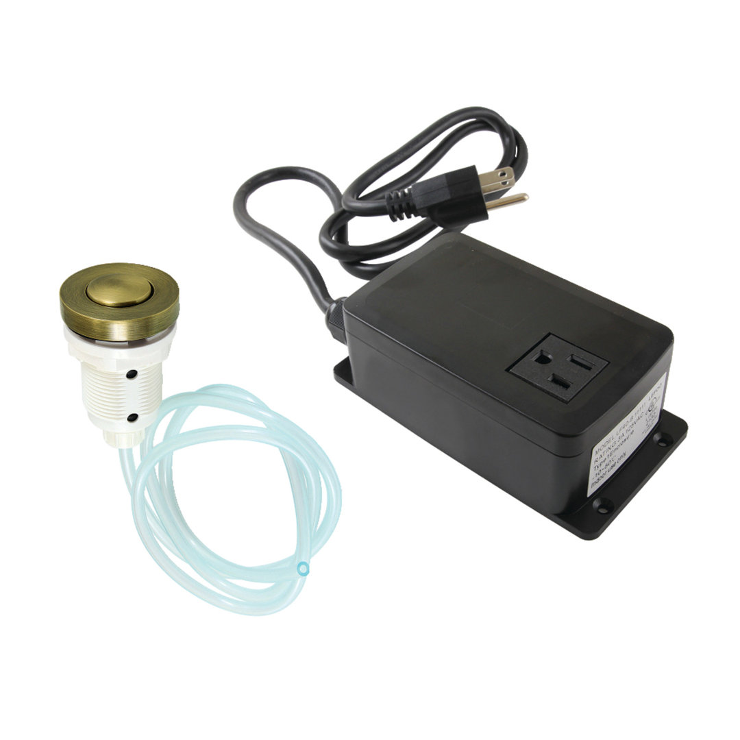 Kingston Brass Trimscape Single Outlet Garbage Disposal Air Switch Kit Kingston Brass