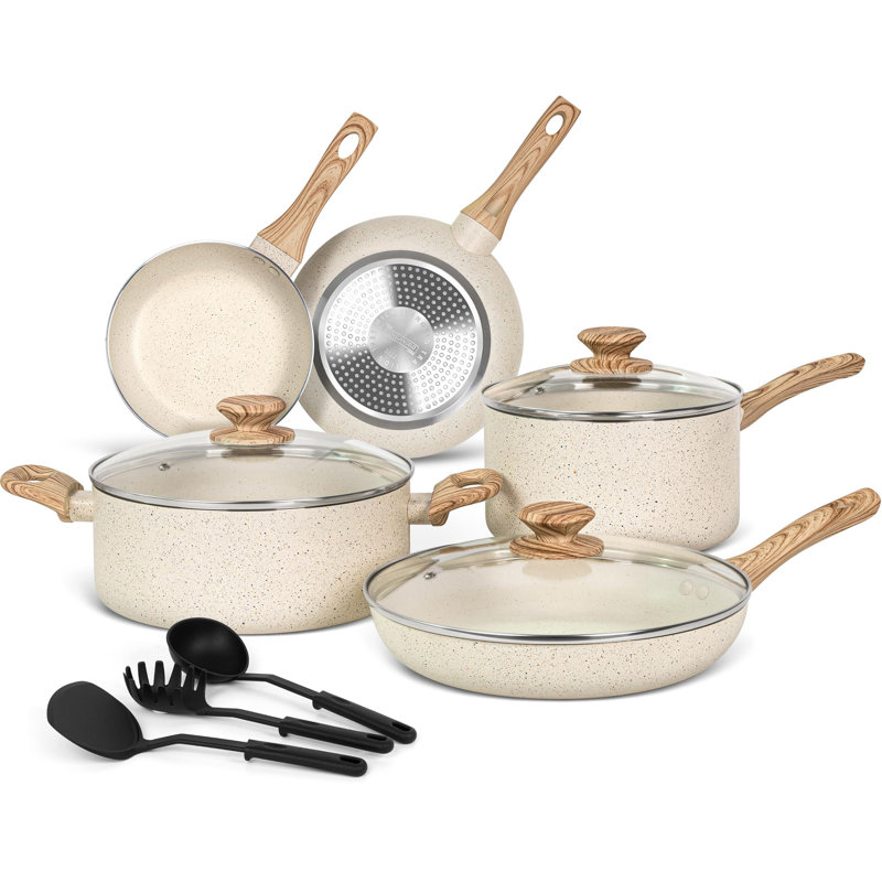 12 - Piece Aluminum Cookware Set