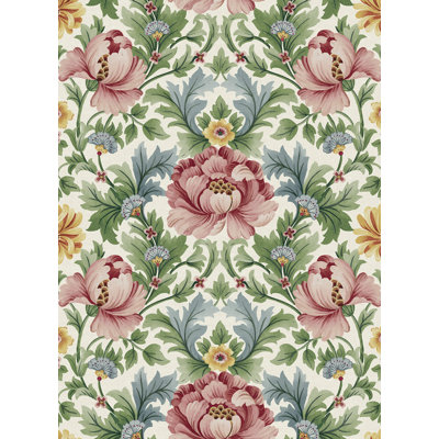 Harry & Grace Clove & Rosemary Floral Garden Peel And Stick Wallpaper