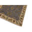 Tapis bleu / beige / vert en laine noué à la main de style oriental rectangulaire Baccio 5 pi 6 po x 7 pi 8 po