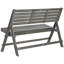Banc de jardin en bois Mignardise-26221383