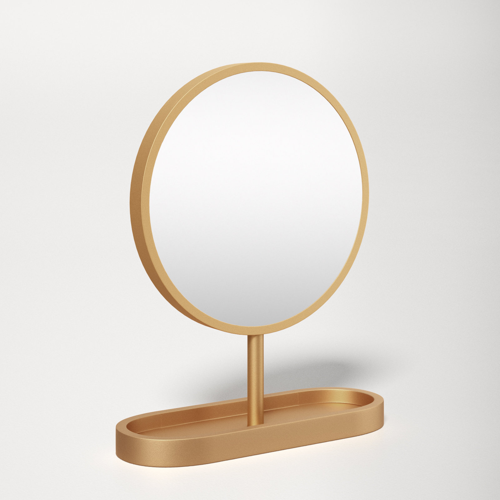 Calixta Framed Tabletop Mirror 17X21, Gold