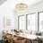 3-Light Crystal Semi Flush Mount-1574449659