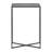 Everly Quinn Jaspur Narrow and Metal Rectangle Side Table-1382168555