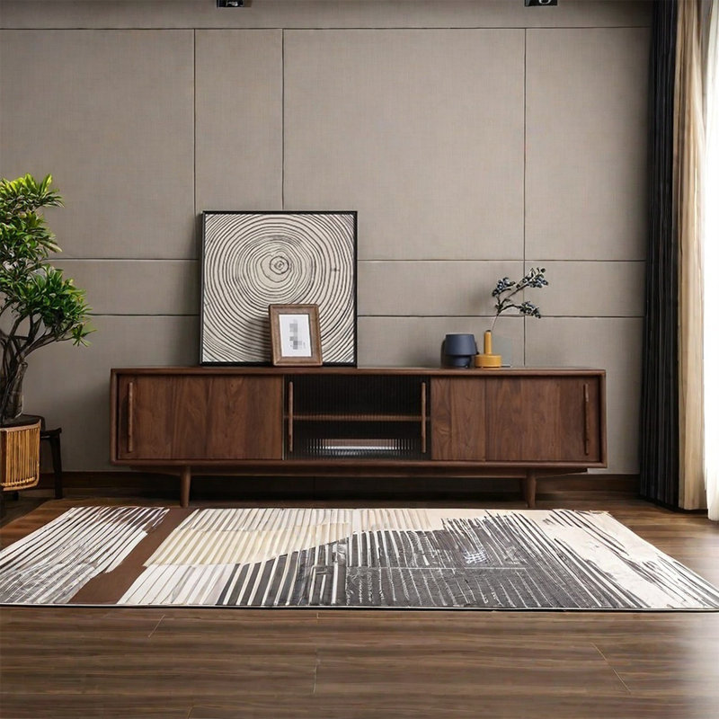 Modern simple classic practical TV cabinet, 62.99"