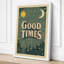 Good Times Retro - Wrapped Canvas-1184764086-1184764093