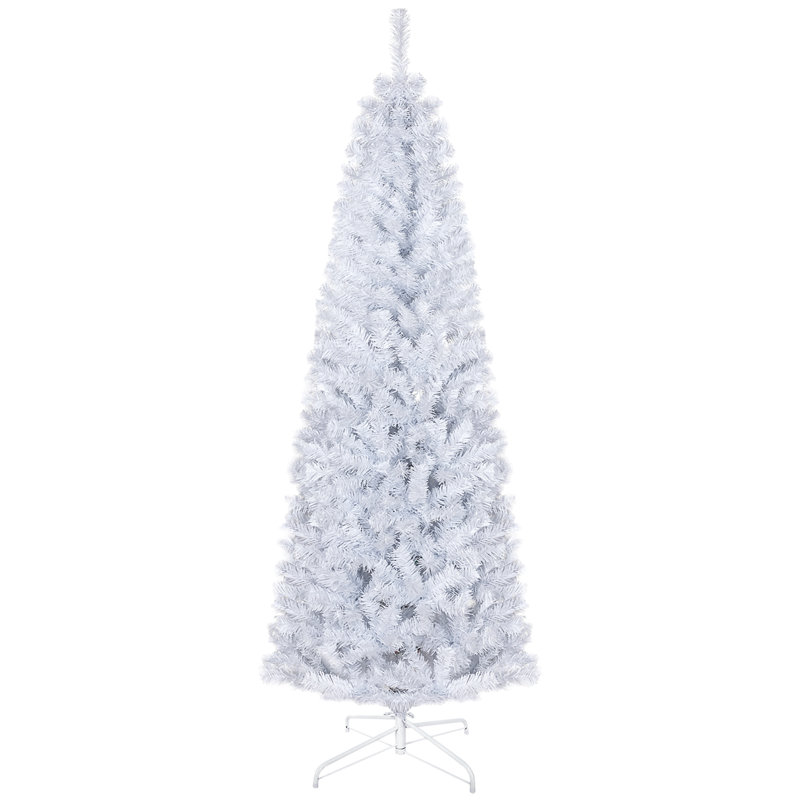 HOMCOM 6Ft Pencil Christmas Tree, 6' H
