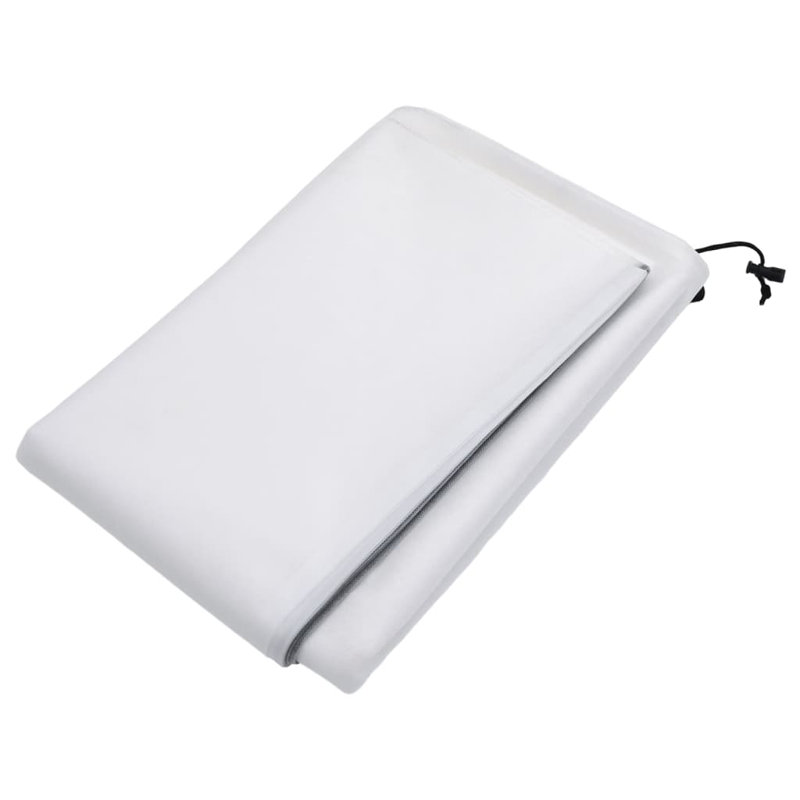 Binnie Plant Fleece Cover, White, 250cm H x 314cm W