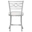 Tabouret de coiffeuse en métal Bryneville