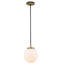 Luminaire sphère suspendu 1 lumières simple Anacletus-1653019151