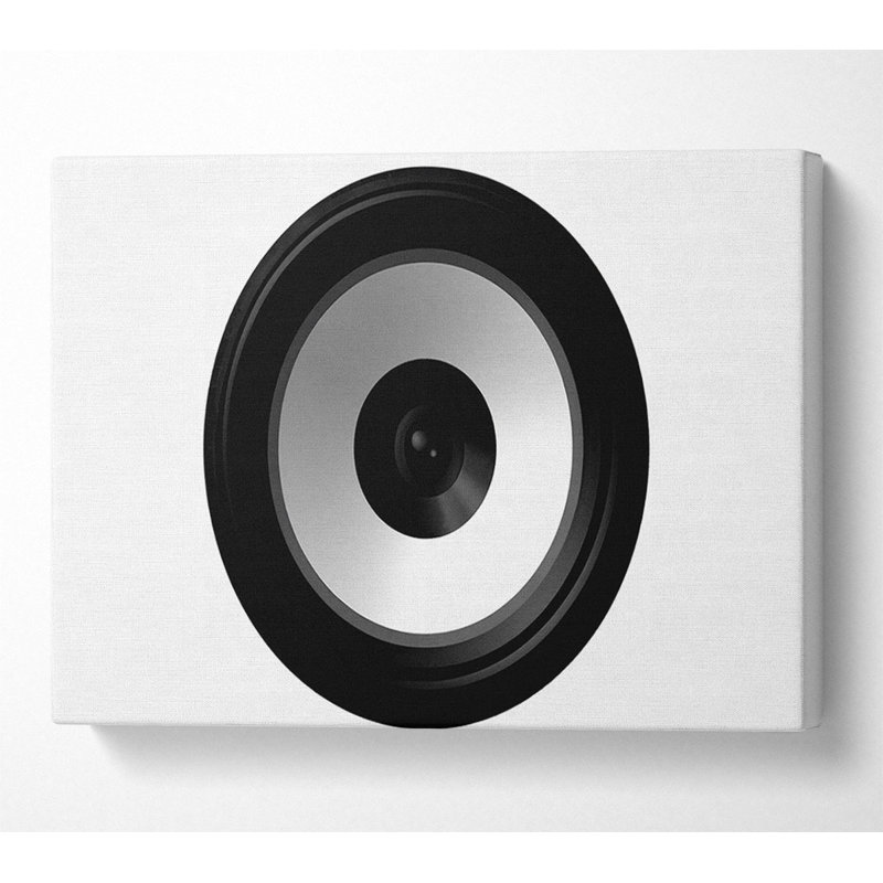 Speaker - Wrapped Canvas Print, 35.6cm H x 50.8cm W x 10cm D