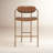 Belarus Upholstered Counter Stool with Metal Frame-399937360-399937361