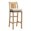 Croquet 24.5" Patio Bar Stool with Cushion-2129122546-2129122555-2129069838