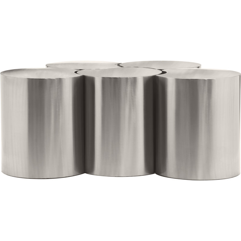 Ensemble de 5 tables de groupage Hylie, Argent