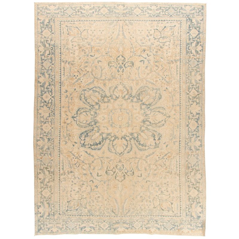 One-of-a-Kind 9'11 X 13'9 Hand Knotted Area Rug