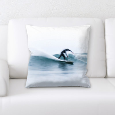 Eloise Microsuede Reversible Throw Pillow