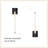 Maxe 24-in Black Dimmable LED Wall Sconce-665597934-665597935