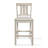 Brannon Slatted Back Counter Height Chair