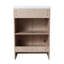 Meuble-lavabo autoportant avec 2 portes d'armoire à fermeture douce-111541388