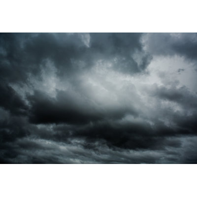 Strom Dark Clouds by Themacx - Print