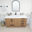 Meuble-lavabo autoportant avec tiroirs à droite Carla-1996190857-1996190862