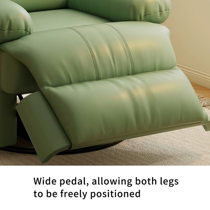 Fauteuil inclinable rotatif avec poche de rangement Sieger, Vert