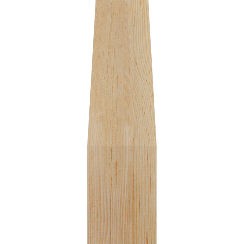 Attelle de genou Westlake, Sapin de Douglas, Lisse, H 22 po x l 5,5 po x P 10 po
