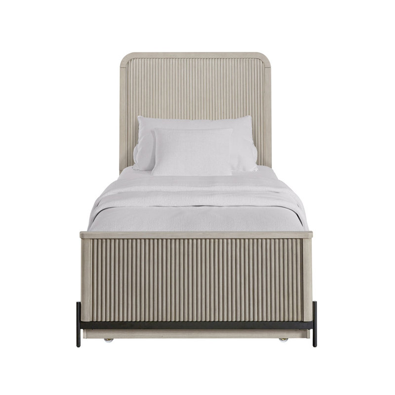 Colten Over Twin Trundle Bed, Taupe