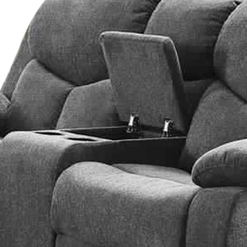 Causeuse inclinable en chenille de 82 po Derlyum