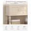 Console de rangement rétro avec tablette ouverte-1492198486