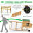 Datavian 27.39 ft² Chicken Coop with Roosting Bar