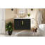 30" Vintage Bathroom Vanity With Ceramic Sink, With 3 Holes Single Ceramic Sink, Bathroom Storage Vanity Cabinet With 2 Soft Closing Doors-1608933072