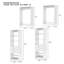 Système de rangement pour garde-robe 110,24 po Rombe